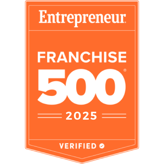 Entrepreneur Magazine's Franchise 500 award for 2025